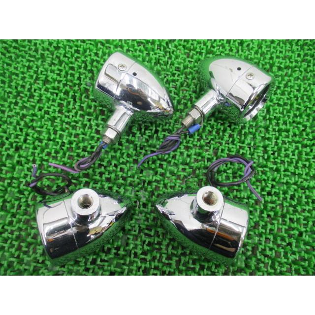 POSH製XL1200L ウインカー 5HD1CX3178K418*** 社外 中古 2007年式外し 4個セット ニュースクールブラックレンズ 修復素材に お安くどうぞ 15_2