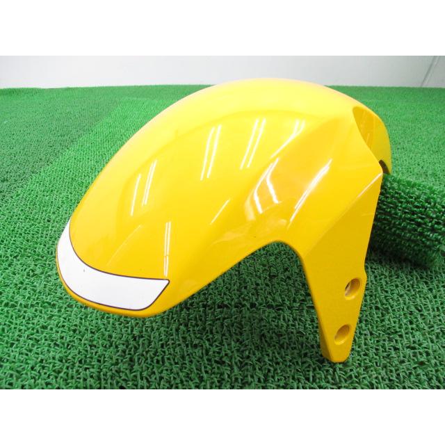 グロム フロントフェンダー 黄 K26 ホンダ 純正 バイク 部品 JC61 コンディション良好 割れ欠け無し 品薄 希少品 【中古】 57 ホンダ（HONDA） グロム フロントフェンダー 黄 K26 純正 中古 バイク