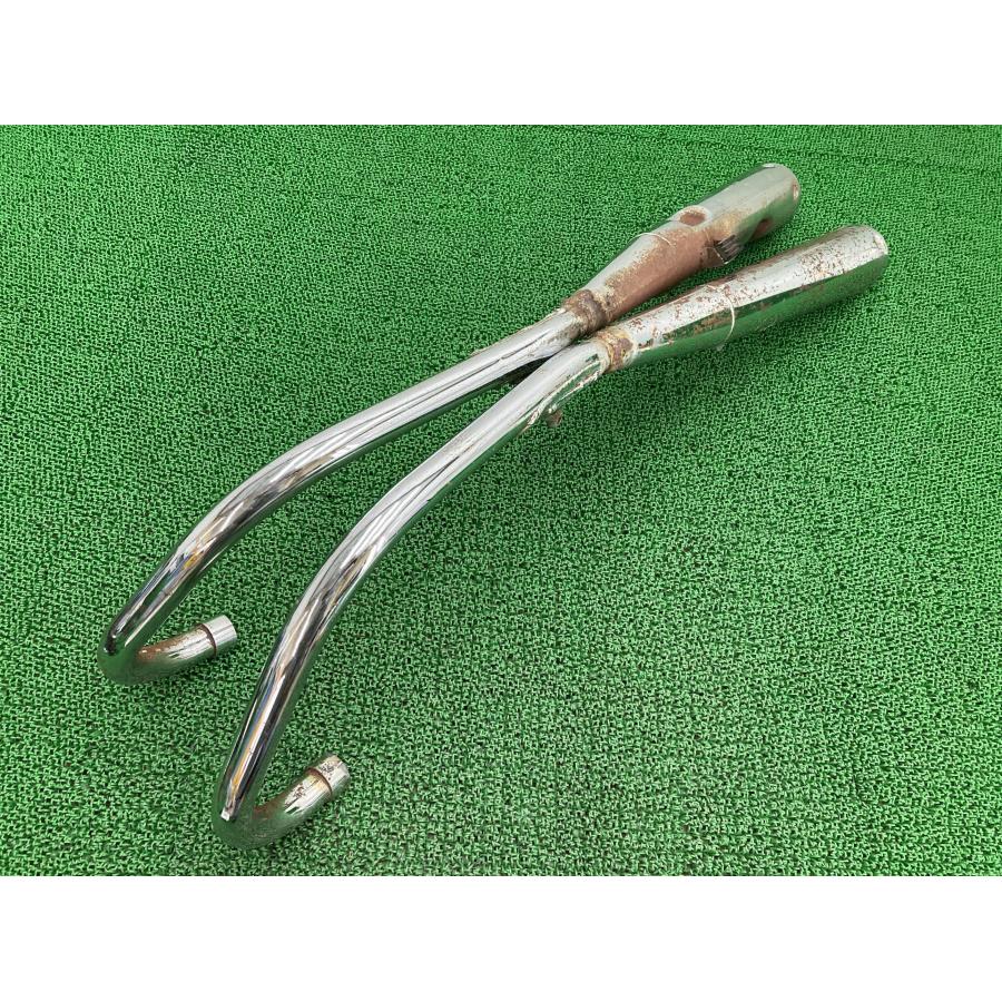 ホンダ GB250クラブマン マフラー 左右 KL8 純正 中古 バイク 部品 
