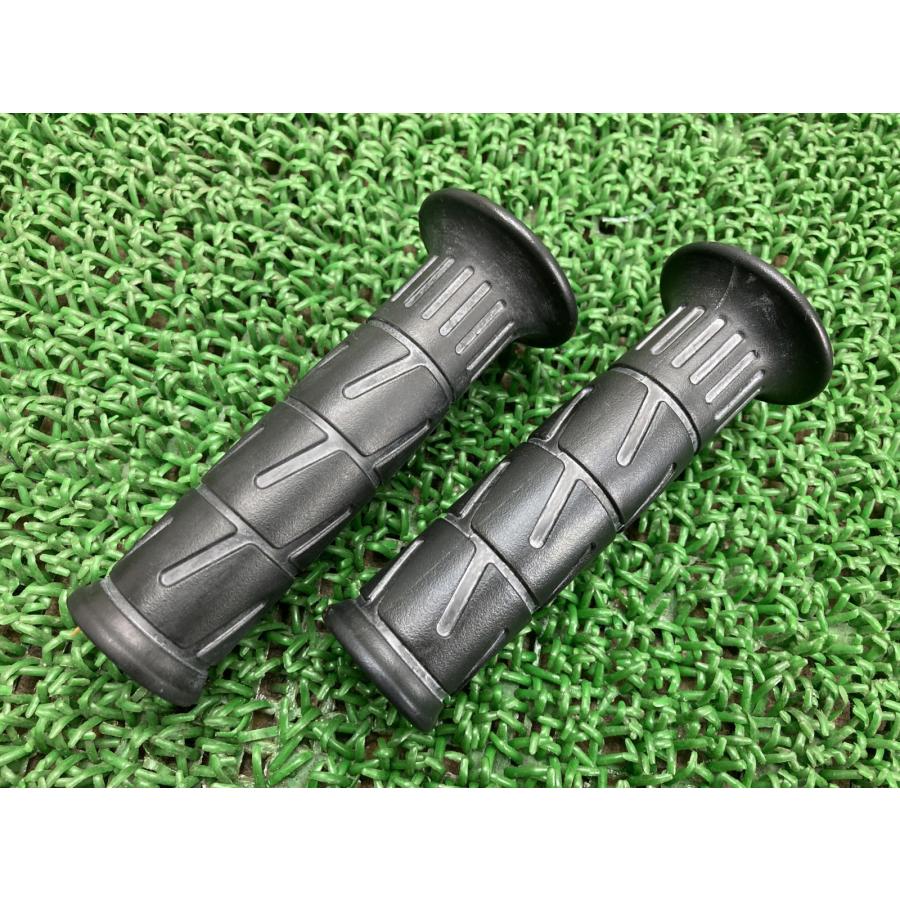 昭和レトロハンドルグリップOGK/ブリヂストン/シングルギア！希少品レア カワサキ（Kawasaki） Z125PRO ハンドルグリップ 左右 純正 中古