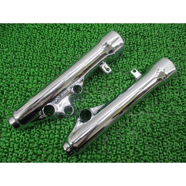 DCR製アドレスV125 フロントフォークカバー 左右 社外 中古 バイク