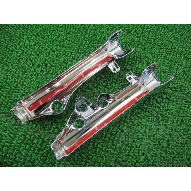DCR製アドレスV125 フロントフォークカバー 左右 社外 中古 バイク