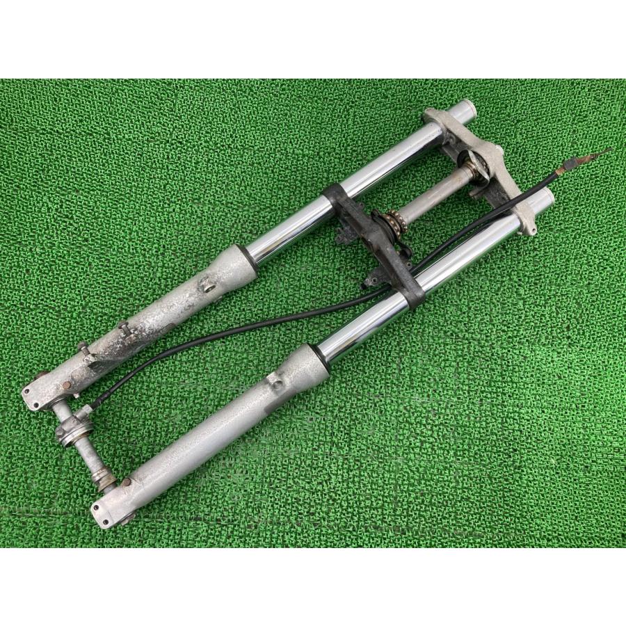 □ Voodoo 純正 クロモリフォーク＜中古＞ ホンダ（HONDA） ブロス650 フロントフォーク 左右 MN8 RC31-1050