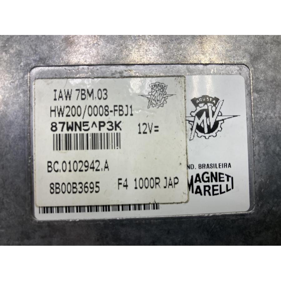 F4-1000 ECU 0085568.A MVアグスタ 純正 中古 バイク 部品 日本仕様
