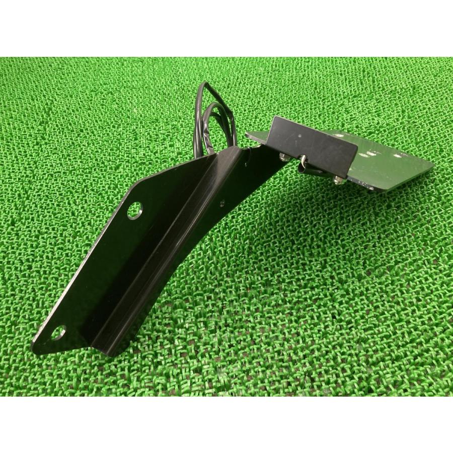 キジマ製ハーレーXL883 XL1200 サイドナンバープレートホルダー 社外 
