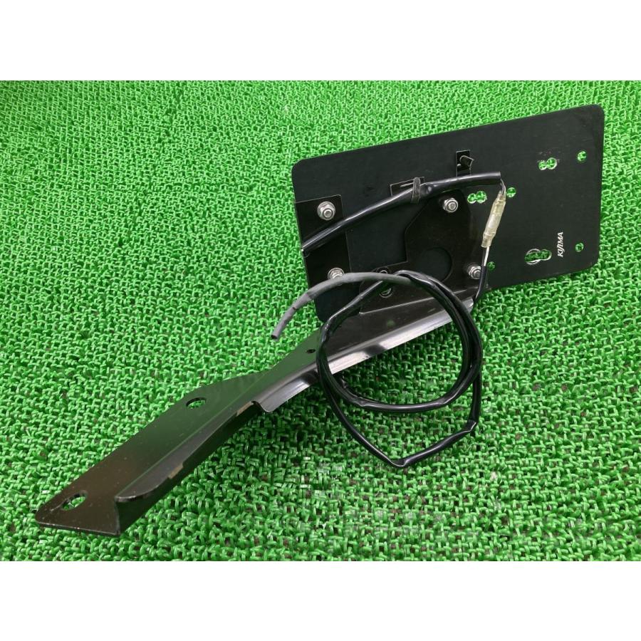 キジマ製ハーレーXL883 XL1200 サイドナンバープレートホルダー 社外