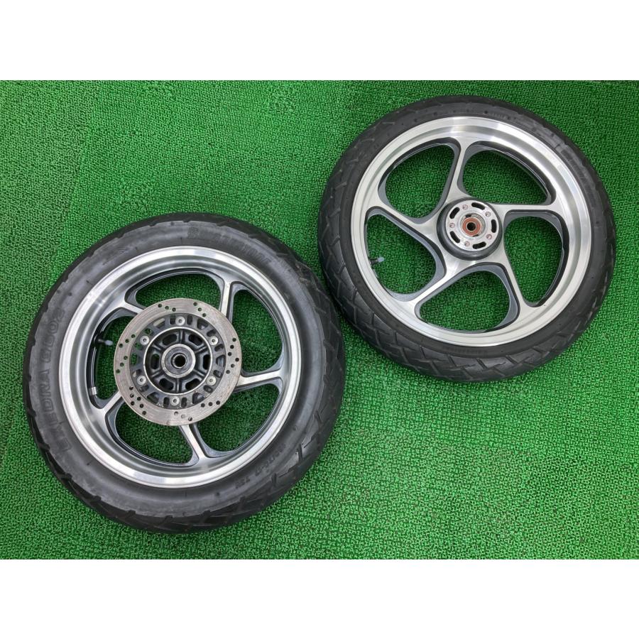 ゼファー1100RS スポークホイール前後