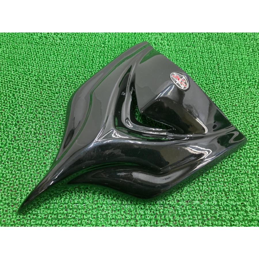 DCR製シグナスX125 フロントカバー 黒 社外 中古 バイク 部品 SE44J 