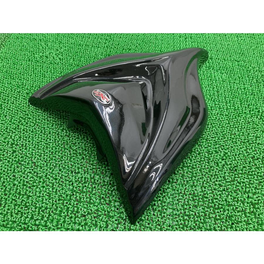 DCR製シグナスX125 フロントカバー 黒 社外 中古 バイク 部品 SE44J