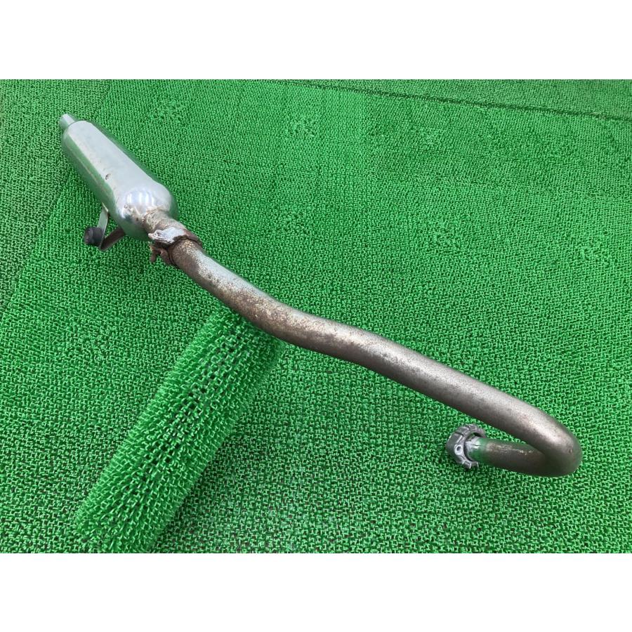 エストレア　KHI 純正マフラー本体 297 メッキ カワサキ エストレア マフラー K297 純正 中古 バイク 部品