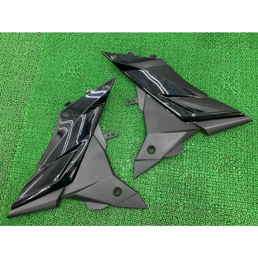 GSX250R サイドカバー 左右 黒 20K0 スズキ 純正 バイク 部品 DN11A 割れ欠け無し 品薄 希少品 車検 Genuine 【中古】 70 スズキ（SUZUKI） GSX250R サイドカバー 左右 黒 20K0 純正 中古