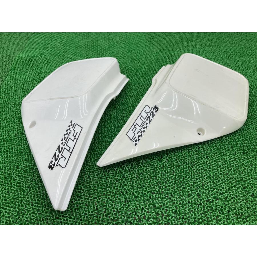 FTR223 サイドカバー 左右 白 83500/83600 ホンダ 純正 中古 バイク