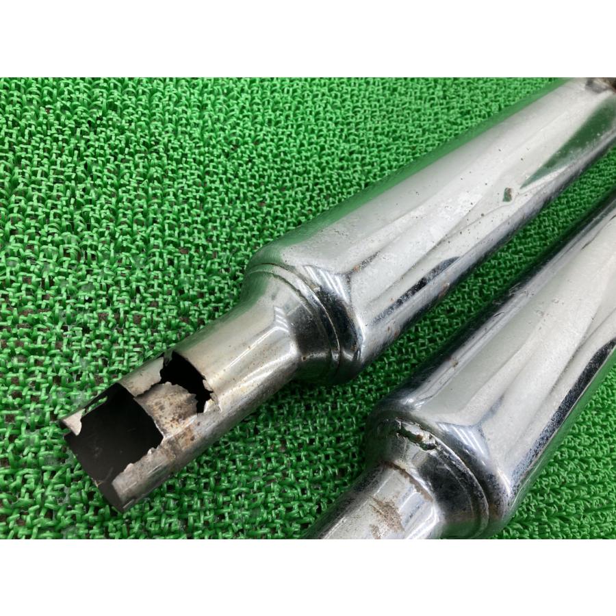 ハーレーFLHR1450 サイレンサーマフラー 社外 中古 スチール スーパー