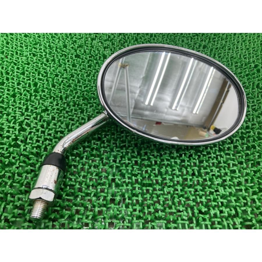 新品　未使用　希少　レア！　大型　ミラー ショートミラーメッキ8mm正ネジ ライブディオZXスーパーディオZX