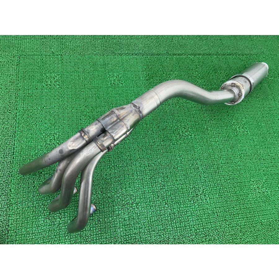 YOSHIMURA ZRX400 チタンサイクロンフルエキ ヨシムラ製ZRX400 マフラー 社外 中古 バイク 部品 ZR400E 4-1