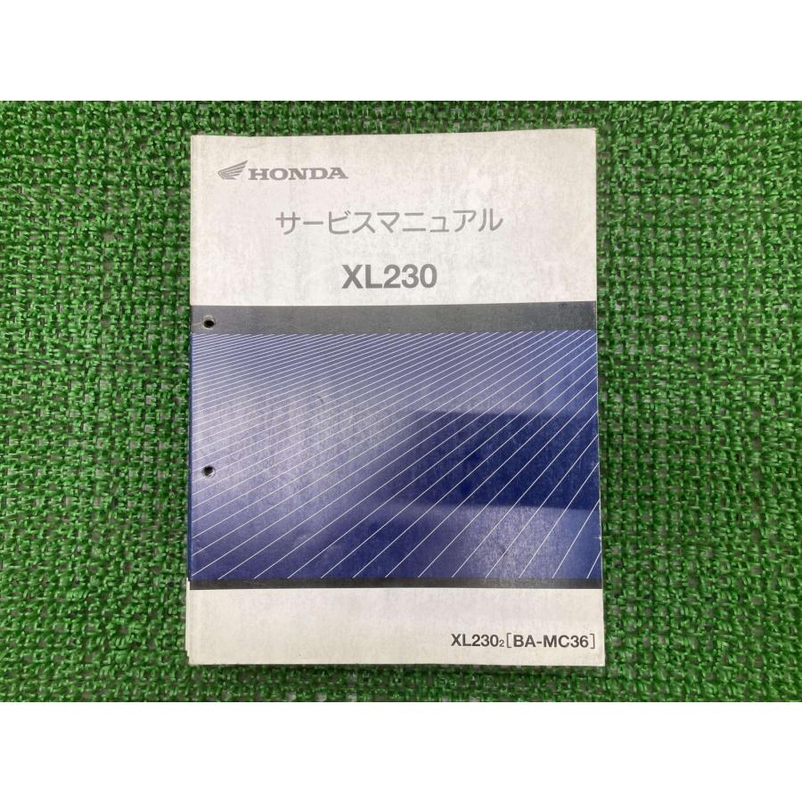 XL230 サービスマニュアル ホンダ 正規 中古 バイク 整備書 配線図有り MC36-100～ hf 車検 整備情報 tJ ホンダ（HONDA） XL230 サービスマニュアル 正規 中古 バイク 整備書