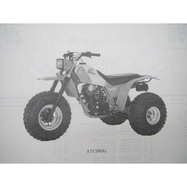 ATC200X パーツリスト 2版 ホンダ 正規 バイク 整備書 TB05-120 140 eW 車検 パーツカタログ 整備書 【中古】 36 ホンダ（HONDA） ATC200X パーツリスト 2版 正規 中古 バイク 整備書