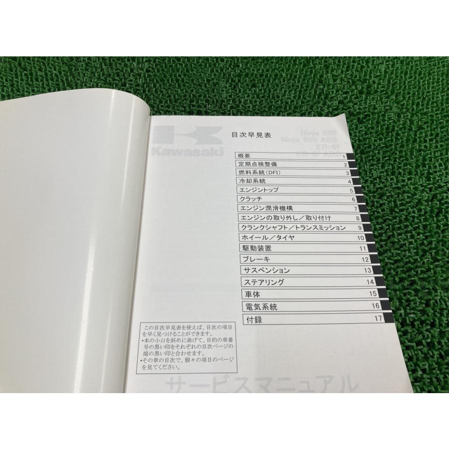 カワサキ（Kawasaki） Ninja650・ABS ER-6f・ABS サービス