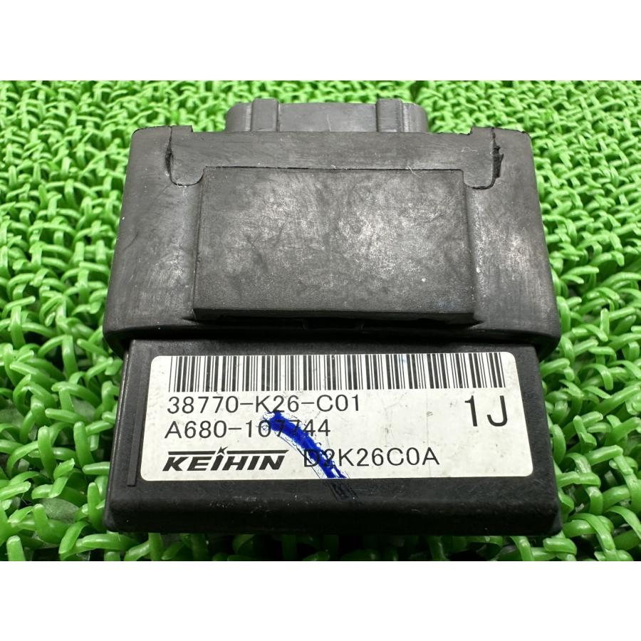 グロム ECU ホンダ 純正 中古 バイク 部品 JC75 ECM PGM-FIユニット GROM 機能的問題なし 車検 Genuine kCの画像