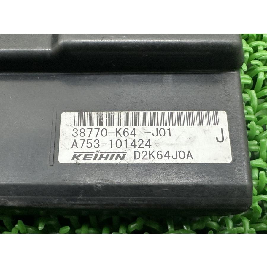 CBR250RR ECU ホンダ 純正 中古 バイク 部品 MC51 ECM PGM-FIユニット エンジンコントロールユニット 機能的問題なし 車検 Genuine Phの画像