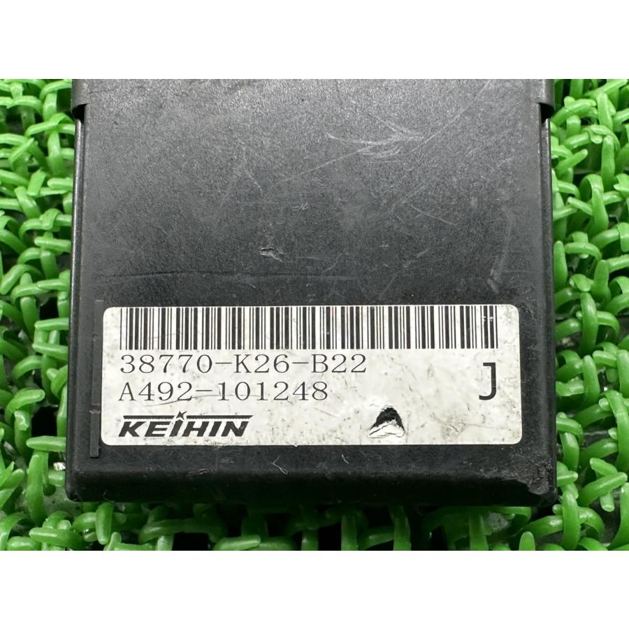 グロム ECU ホンダ 純正 中古 バイク 部品 JC61 JC75 GROM ECM エンジンコントロールユニット 車検 Genuine rKの画像