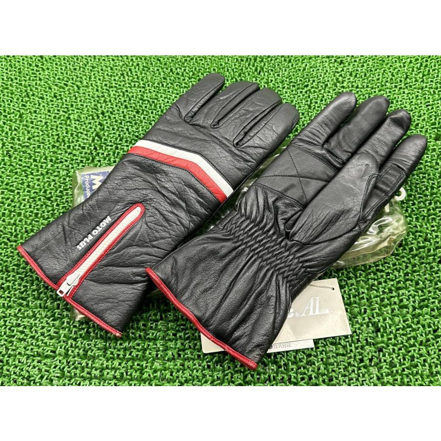 MOTOPLUS製 グローブ 左右 黒 MG-751 在庫有 即納 社外 新品 バイク 