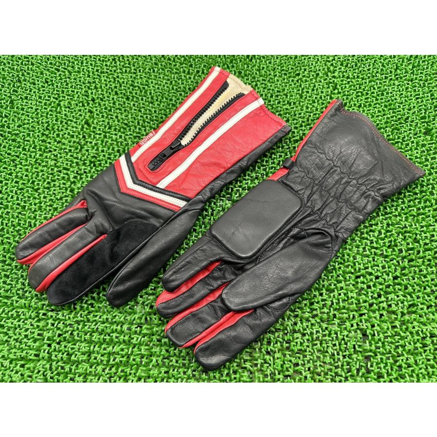 REUSCH製 グローブ 左右 赤/黒 社外 新品 バイク 部品 ロイシュ レーシンググローブ Lサイズ 8.5サイズ 未使用品 ドイツ製 By REUSCH製 グローブ 左右 赤/黒 在庫有 即納 社外 新品 バイク 部品