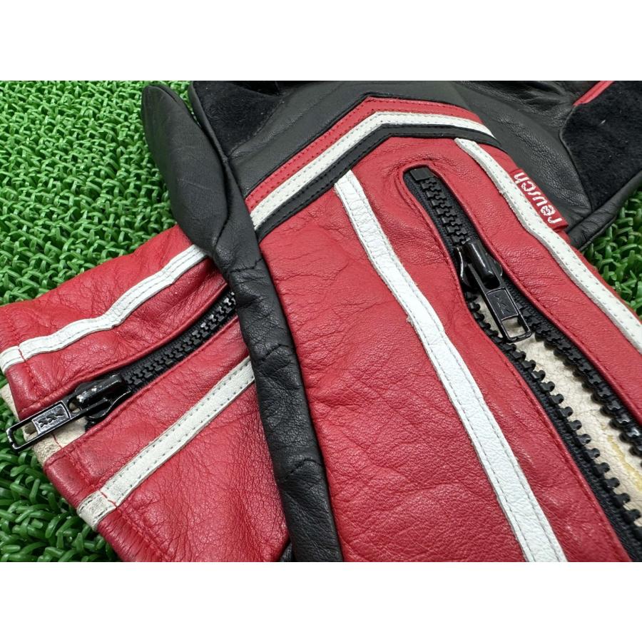 REUSCH製 グローブ 左右 赤/黒 在庫有 即納 社外 新品 バイク 部品