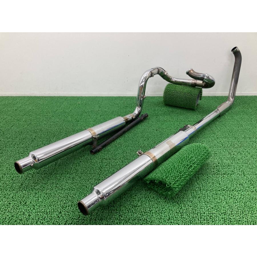 モーターステージ製FLSTC1340 マフラー 社外 中古 バイク 部品 