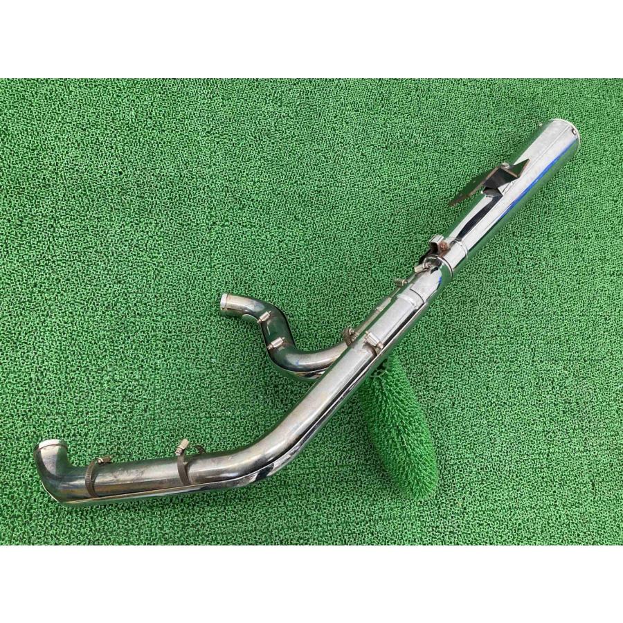 ハーレー FLSTC用可変マフラー 2本 バンス＆ハインズ製FLSTC マフラー 社外 中古 バイク 部品 ハーレー