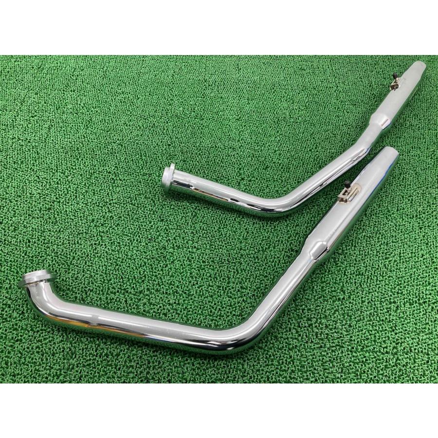 クロームワークス製FLSTC マフラー 社外 中古 バイク 部品 ハーレー