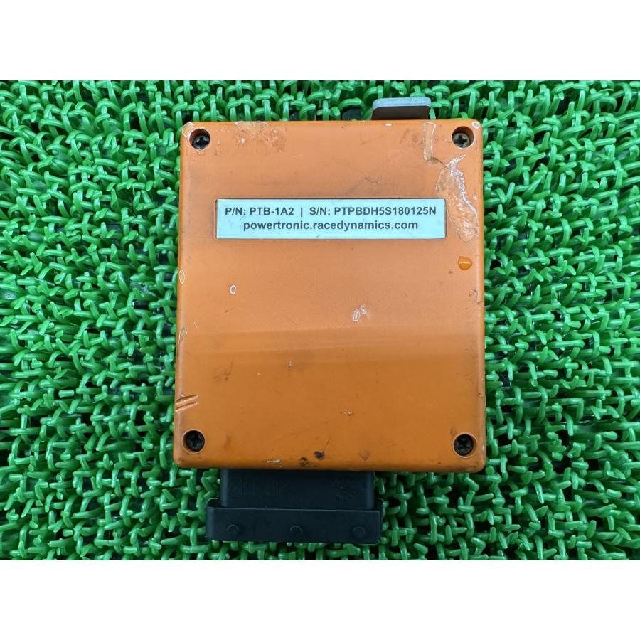 パワートロニック製125デューク サブコンピューター PTB-1A2 社外 中古 バイク 部品 KTM 11年-16年125DUKE サブコン ECU 修復素材に gMの画像