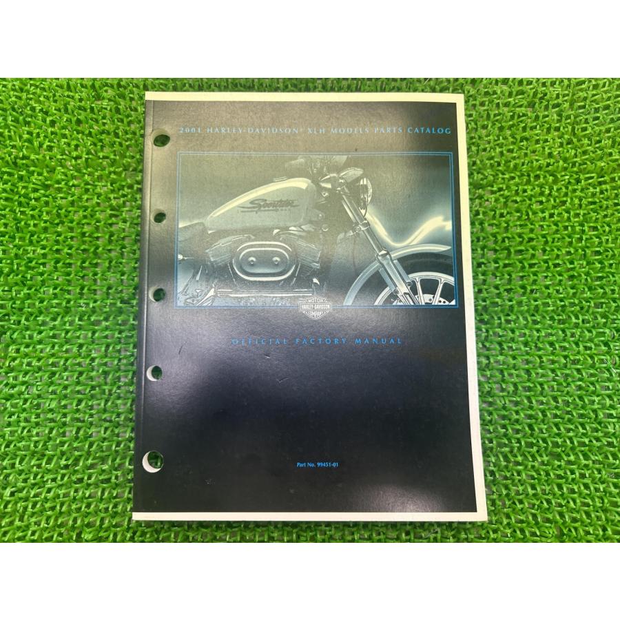 XLH パーツリスト 英語版 ハーレー 正規 中古 バイク 整備書 スポーツスター 1998年XLHモデル パーツカタログ 車検 パーツカタログ Wj Harley Davidson（ハーレー・ダビッドソン） XLH パーツリスト 英語版