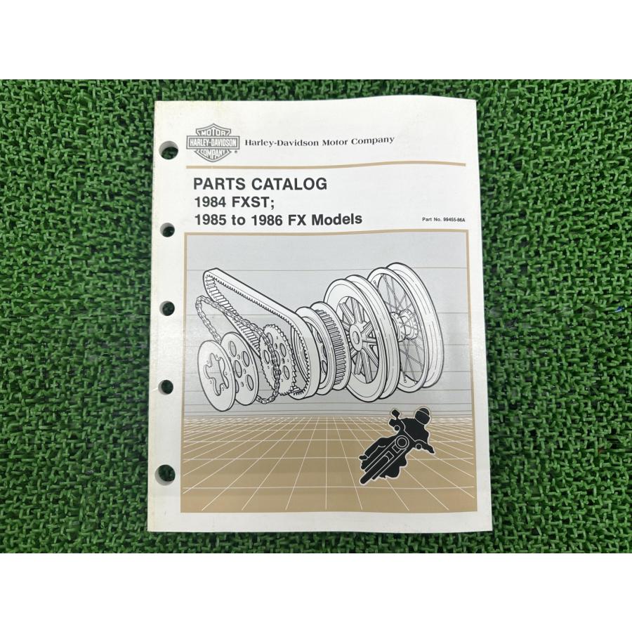 Harley Davidson（ハーレー・ダビッドソン） FX パーツリスト 英語版 ハーレー 正規 中古 バイク 整備書 1984年FXST  1985年-1986年FXモデル 美品 車検 パーツカタログ 整備書 Xm : BIPAR(旧ティーエスパーツ) - 通販 - Yahoo!ショッピング