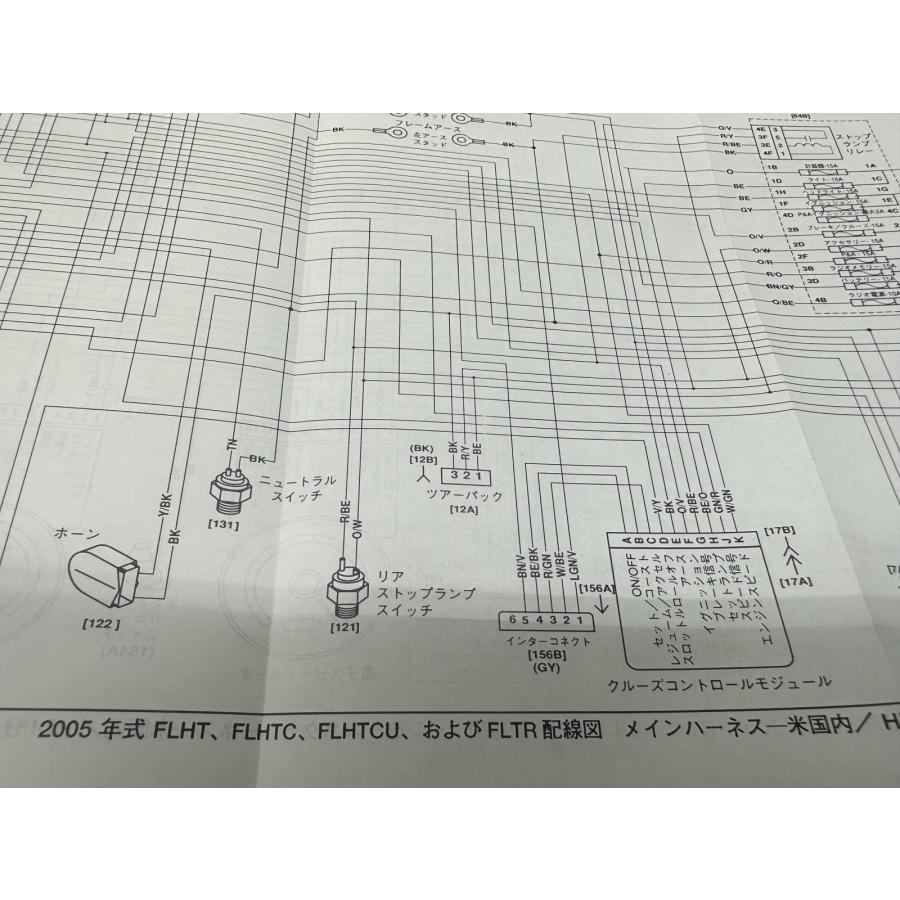 FLT サービスマニュアル ハーレー 正規 中古 バイク 整備書 配線図有り 2005年FLTモデル 電気系統診断マニュアル 車検 整備情報 Il Harley Davidson（ハーレー・ダビッドソン） FLT サービスマニュアル