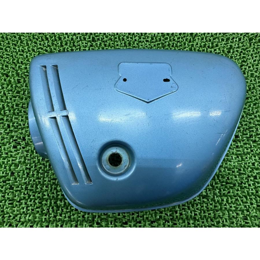 CB250エクスポートサイドカバー ホンダ（HONDA） CB250エクスポート サイドカバー 左 青 純正 中古