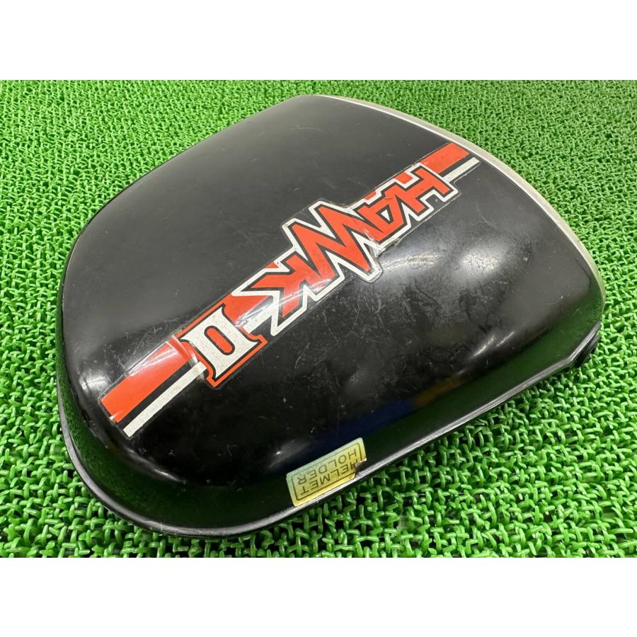 cb250tホーク　バブ　サイドカバー ホンダ（HONDA） CB250TホークII サイドカバー 左 黒 413 純正 中古