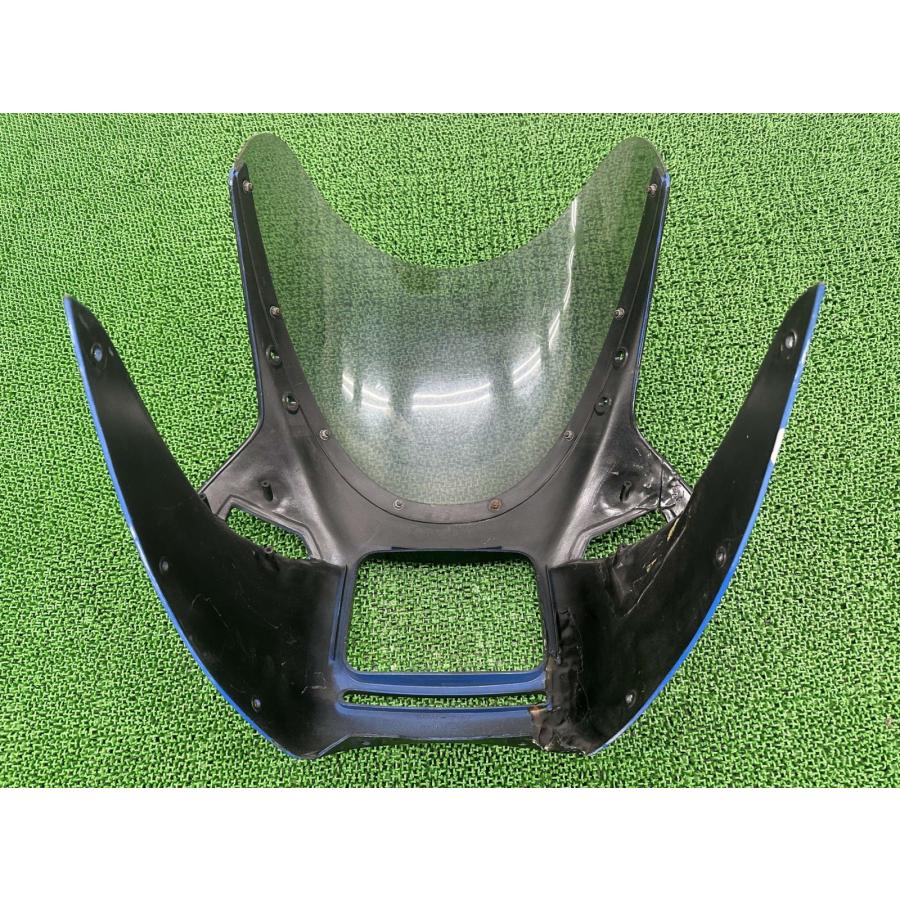 RG400 ガンマ アッパーカウル 当時物 RG500 RG400/500ガンマ アッパーカウル（純正形状） FRP 白 : エアロ