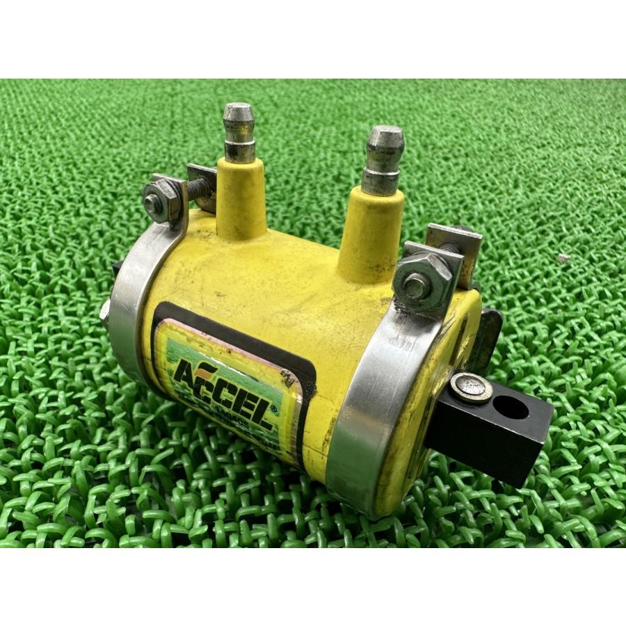 ACCEL製ハーレー イグニッションコイル 140405 社外 中古 ユニバーサルスーパーコイルキット 3オームコイル汎用 カスタム素材に Jy ACCEL製ハーレー イグニッションコイル 140405 社外 中古 ユニバーサル