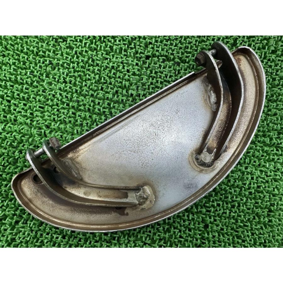 ステップボード 片側 ハーレー 純正 中古 バイク 部品 エボ ショベル ハーフムーンフットボード フロアボード コケキズ無し ソフテイル qOの画像