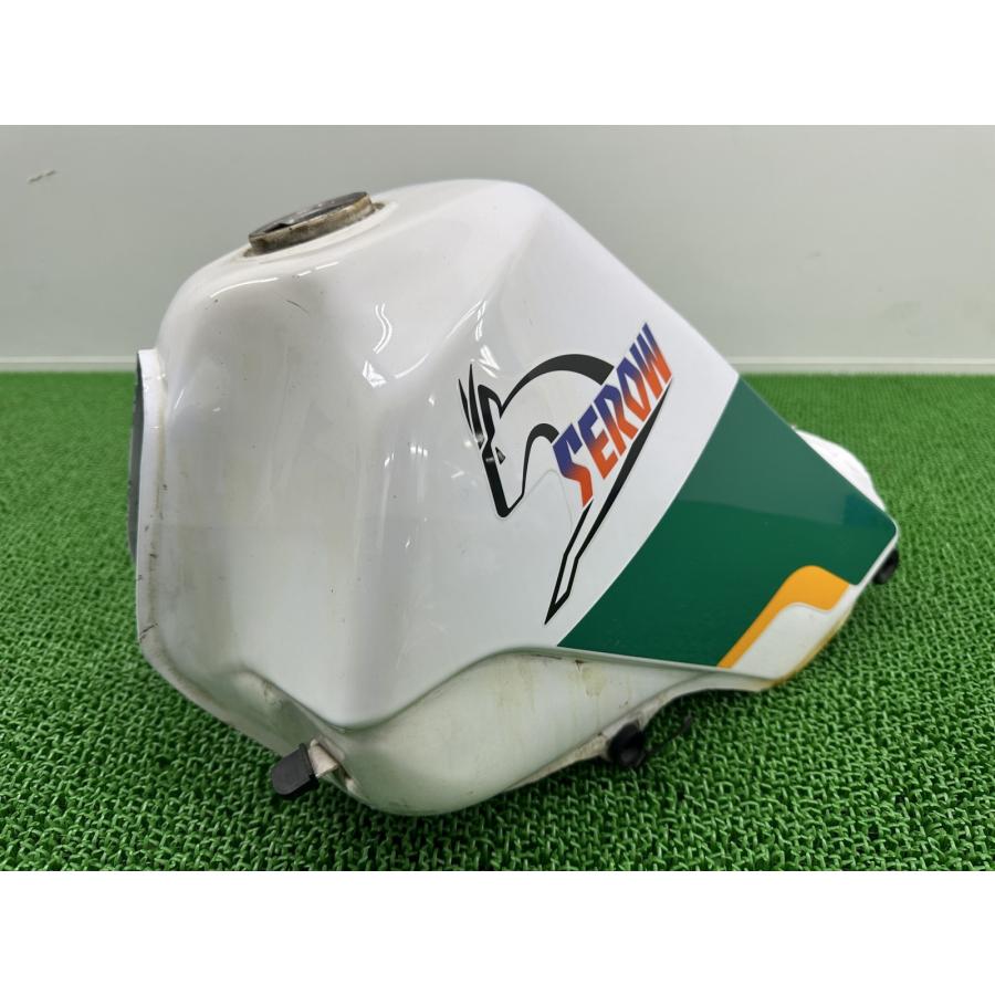 セロー225 タンク　ヤマハ SEROW 送料無料 YAMAHA（ヤマハ） セロー225 タンク 白/緑 純正 中古 1KH SEROW225