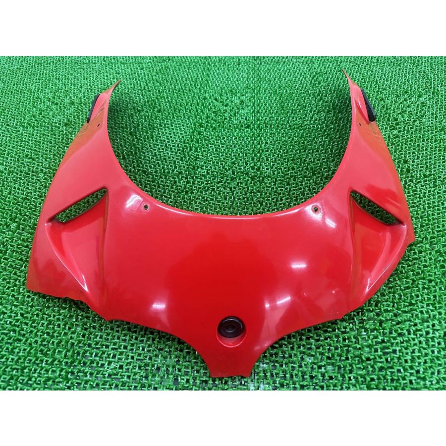 ホンダ（HONDA） RVF400 アッパーカウル 赤 MR8 純正 中古 バイク 部品