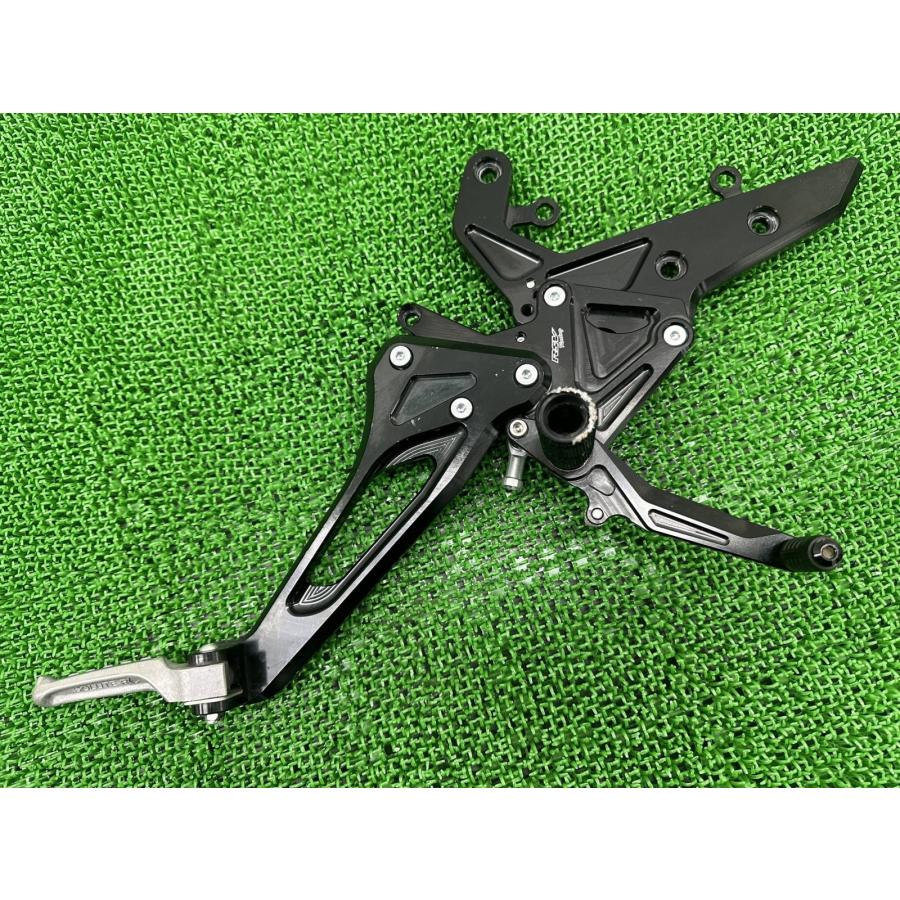 RSVレーシング製NINJA650 ER-6n バックステップ 右 黒 社外 中古