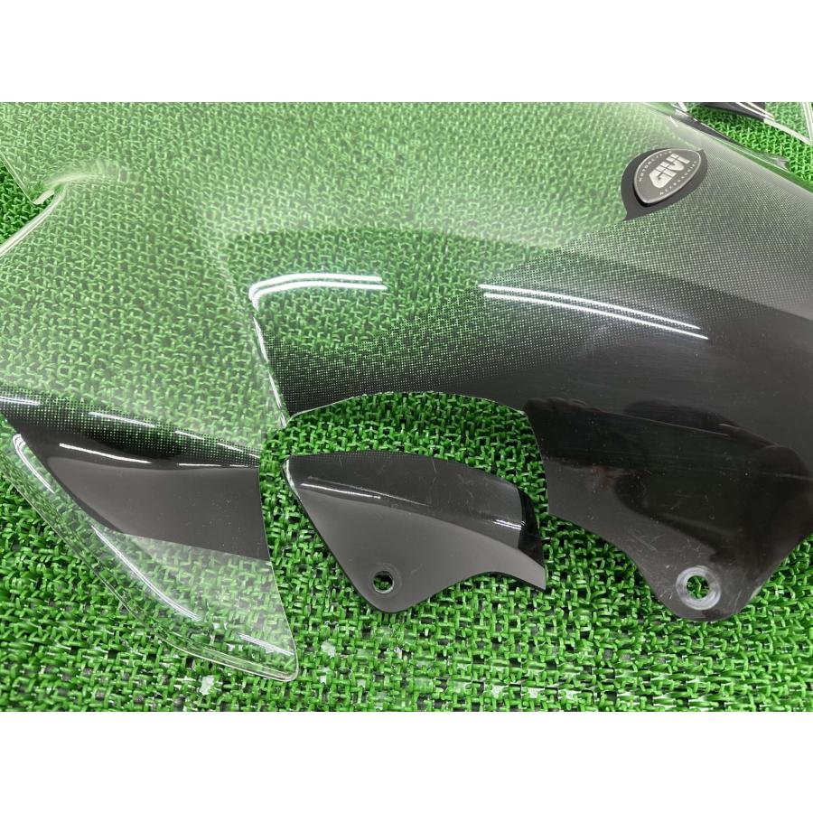 GIVI製シルバーウイングGT400 スクリーン D318 社外 中古 NF03 ジビ ウインドシールド エアロダイナミックスクリーン ロング qI GIVI製シルバーウイングGT400 スクリーン D318 社外 中古 バイク 部品
