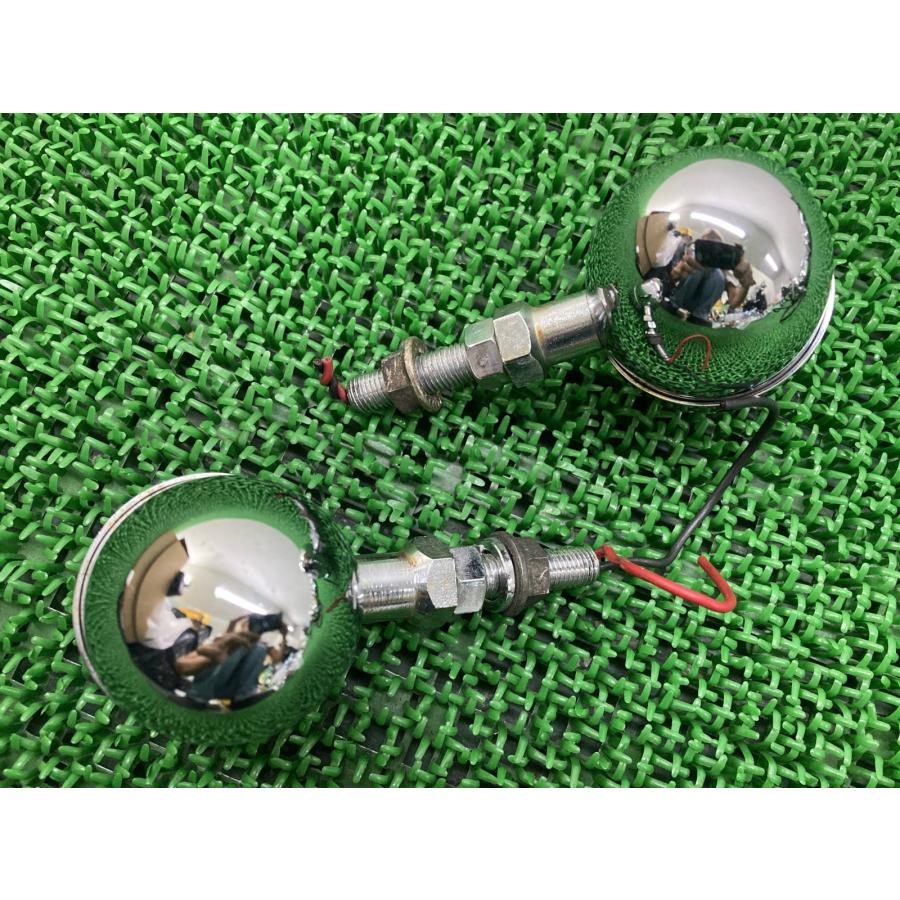ハーレー ビレットウインカー 左右 社外 中古 バイク 部品 鉄製