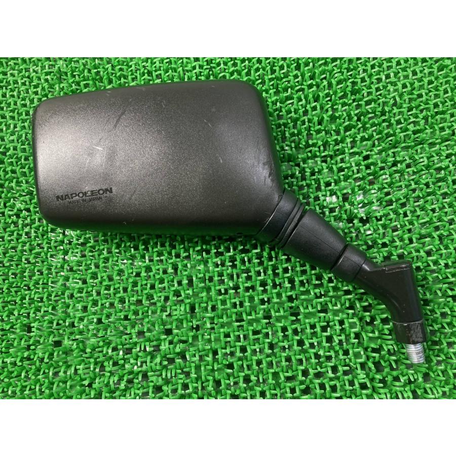 ナポレオン製 ミラー 右 社外 中古 バイク 部品 正10mm クロス2ミラー