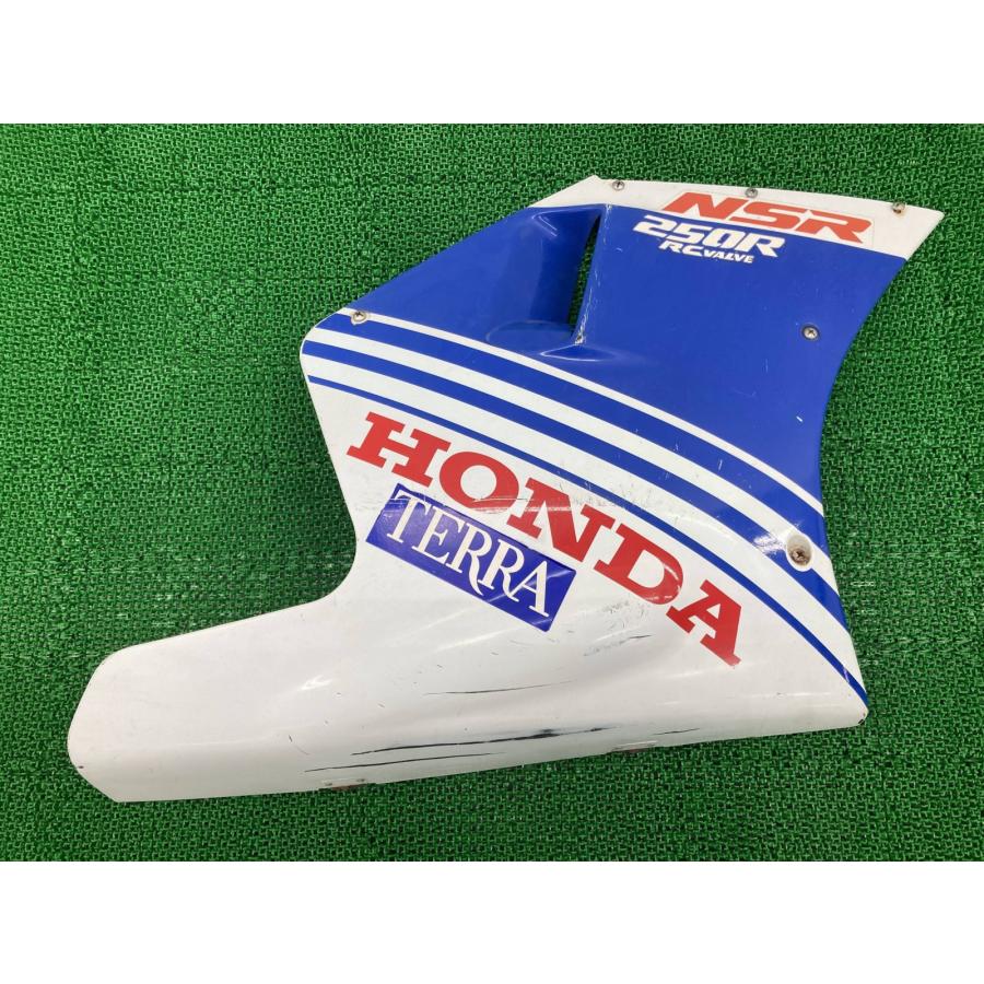 ホンダ（HONDA） NSR250R サイドカウル 右 白/青 純正 中古 バイク