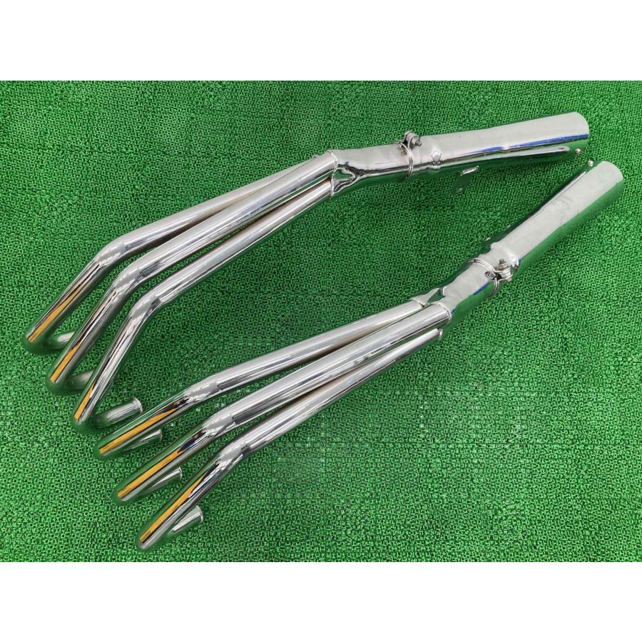 CBX1000 マフラー 左右 社外 中古 バイク 部品 SC06 スチールメガホン