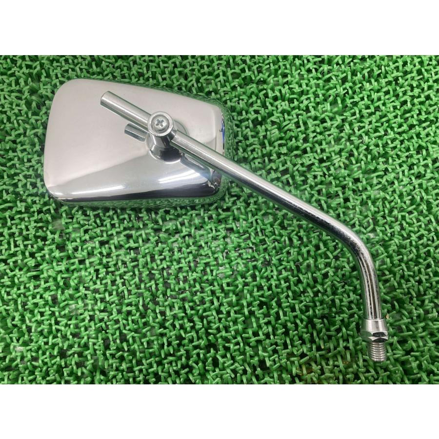 XJ400D ミラー 右 社外 中古 バイク 部品 4G0 逆10mm スチール 串刺し