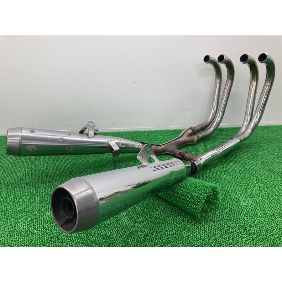 ゼファー1100 マフラー K292 カワサキ 純正 中古 バイク 部品 ZR1100A フルエキ 機能的問題なし 品薄 希少品 車検 Genuine tU カワサキ（Kawasaki） ゼファー1100 マフラー K292 純正 中古 バイク